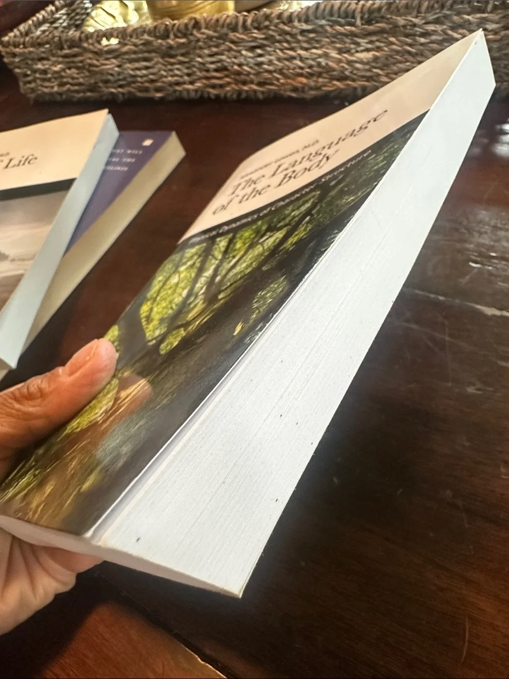 The Language of the Body - Green Tree Cover Notebook